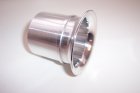 Aluminum induction funnel DCOE, 45l = 16mm