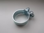 Exhaust clamp, flat, 66.5mm