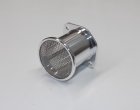 Aluminum trumpet DCOE 45 L = 60mm, with gauze